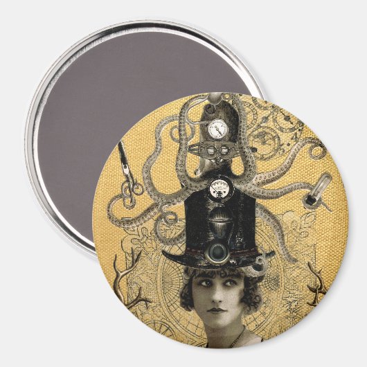 Lucinda Octavio, Deep Zee Milliner Magneet (Voorkant / Achterkant)