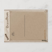 Lucinda Octavio Steampunk Briefkaart (Achterkant)