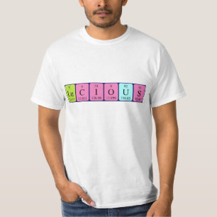 Lucious periodiek table name shirt