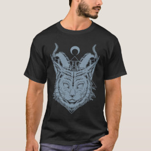 Lucipurr Satan Kat Duivelse Boze Kitten Satanisch T-shirt
