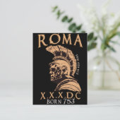 Lucius, een beroemde Roman Centurion Briefkaart (Staand voorkant)