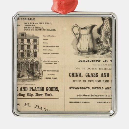 Lucius Hart Metalen Ornament (Voorkant)