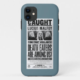 Lucius Malfoy Gezocht Poster Case-Mate iPhone Case