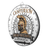 Lucius Voreno, een beroemde Roman Centurion Dartbord (Voorkant Rechts)