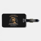 Lucius Voreno, een beroemde Roman Centurion Luggag Bagagelabel (Achterkant horizontaal)
