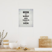 Luck - 8-inch x10-inch Art Print (Keuken)