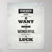 Luck - 8-inch x10-inch Art Print (Voorkant)