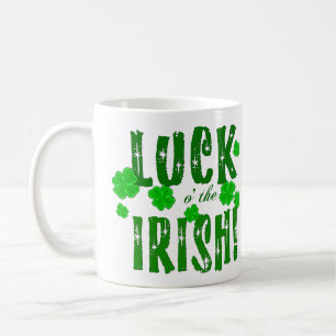 Luck aan de Irish Lucky Shamrock Mok
