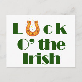 Luck aan the Irish Briefkaart