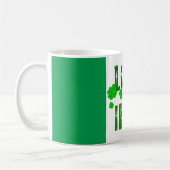 Luck aan the Irish Green Sinaasappel Lucky Shamroc Koffiemok (Links)