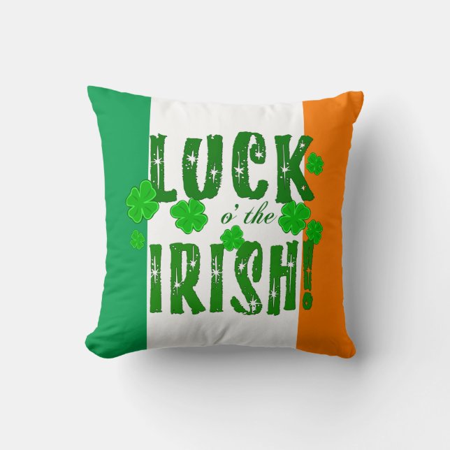 Luck aan the Irish Sierkussen (Voorkant)