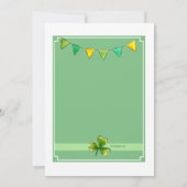 Luck and Brew Invitation Kaart (Achterkant)