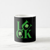Luck and Shamrocks Coffee Cup Koffiemok (Center)