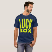 Luck Box Basic Dark T-Shirt (Voorkant volledig)