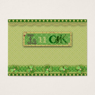 Luck Charm Gift Label Visitekaartjes