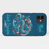 Luck Dragon Aanpasbaar Case-Mate iPhone Case (Achterkant (horizontaal))