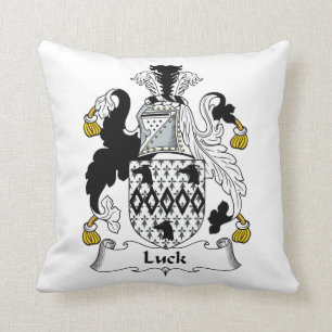 Luck Family Crest Kussen