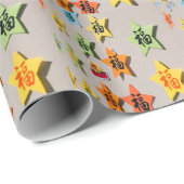 Luck/Fortune in Chinese Characters Wrapping paper Cadeaupapier (Rol Hoek)