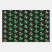 Luck Irish Fairy Green Inpakpapier Vel (Voorkant 3)