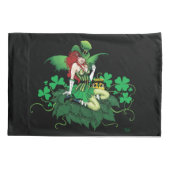 Luck Irish Fairy Green Kussensloop (Achterkant)