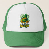 Luck Is Gold St Patrick’s Day - boné Trucker Pet (Voorkant)