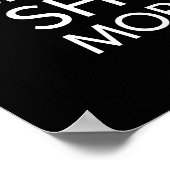 Luck is voorspelbaar - Gym, Hustle, Succes Poster (Hoek)