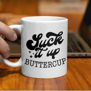 Luck it Ip Buttercup Grappig Motivatie Koffiemok