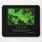 Luck Mousepad Muismat (Voorkant)