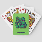 Luck o de Ieren (Jouw naam) kaarten (Achterkant)