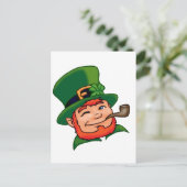 Luck O' the Irish Briefkaart (Staand voorkant)