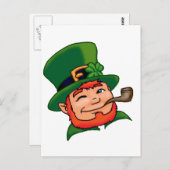 Luck O' the Irish Briefkaart (Voorkant / Achterkant)