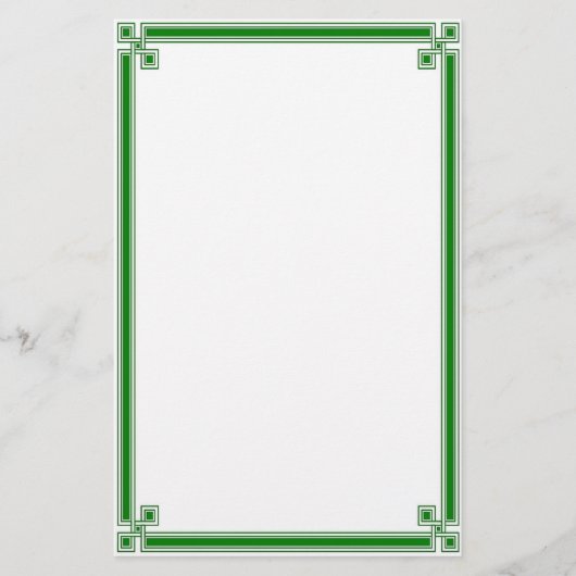 Luck O' The Irish Briefpapier (Voorkant)