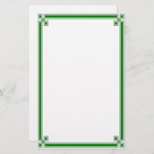 Luck O' The Irish Briefpapier (Voorkant / Achterkant)