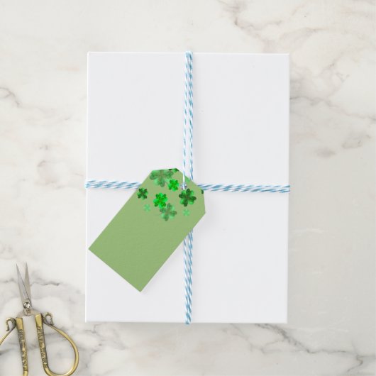Luck o' the Irish Leprachaun Gift Labels Cadeaulabel (Met Touw)