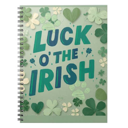Luck o the Irish Notitieboek (Voorkant)