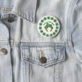 Luck O' The Irish Ronde Button 5,7 Cm (In situ)