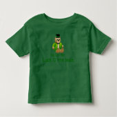 Luck "O" the Irish Teddy Bear Toddler T shirt (Voorkant)