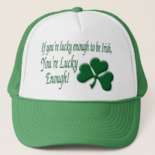 Luck o' the Irish Trucker Pet (Voorkant)
