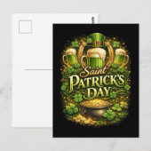 Luck of the Emerald Isle Briefkaart (Voorkant / Achterkant)