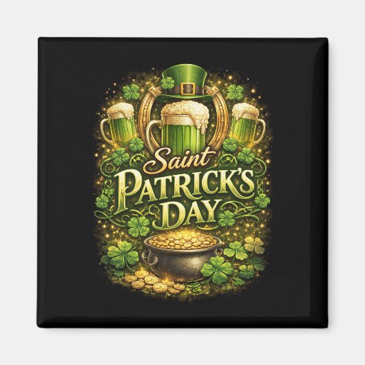 Luck of the Emerald Isle Magneet (Voorkant)