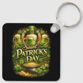 Luck of the Emerald Isle Sleutelhanger (Achterkant)
