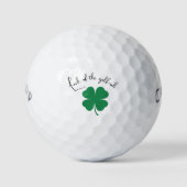 "Luck of the Golf-ish" Irish Luck St Patrick's Day Golfballen (Voorkant)