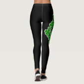 Luck of the Irish Black Leggings (Achterkant)