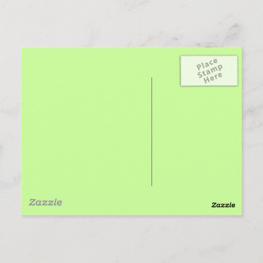 Luck of the Irish Briefkaart (Achterkant)