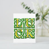Luck of the Irish Briefkaart (Staand voorkant)