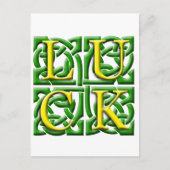 Luck of the Irish Briefkaart (Voorkant)