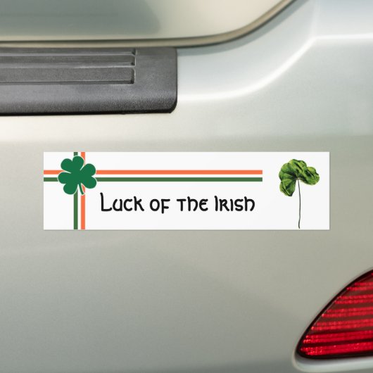 Luck of the Irish Bumpersticker (Op auto)