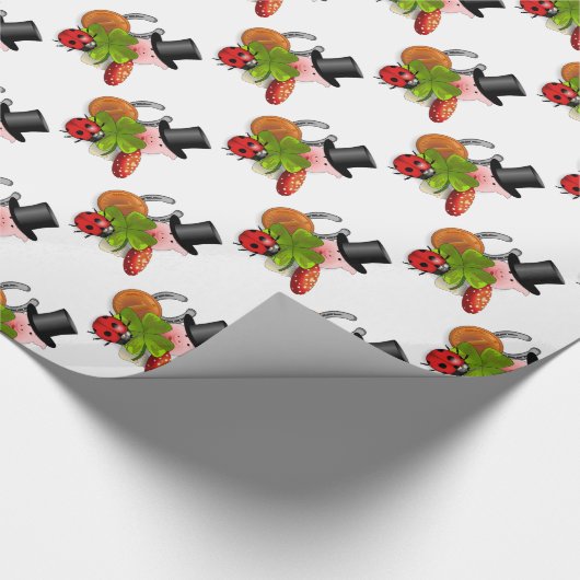 Luck of the Irish Cadeaupapier (Hoek)