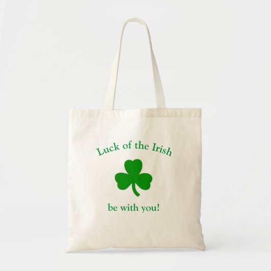 Luck of the Irish Canvas tas (Voorkant)