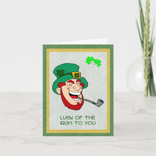Luck of the Irish card Kaart (Voorkant)